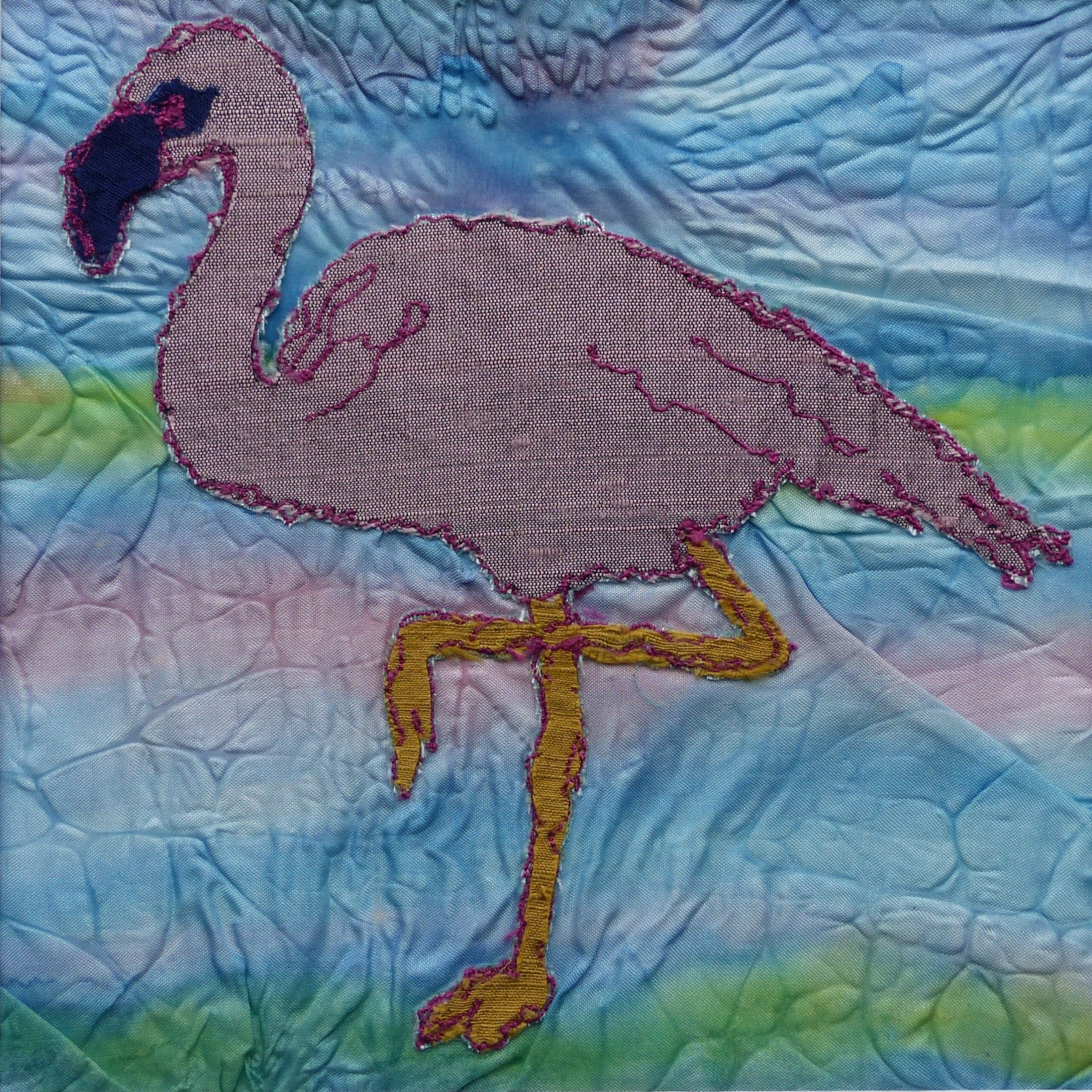 Salar de Uyuni flamingo